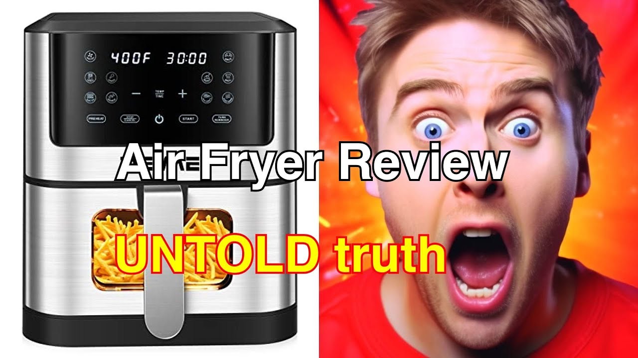 Air Fryer 6.2 QT Oilless AirFryer 1500W Electric Healthy Oven Cooker