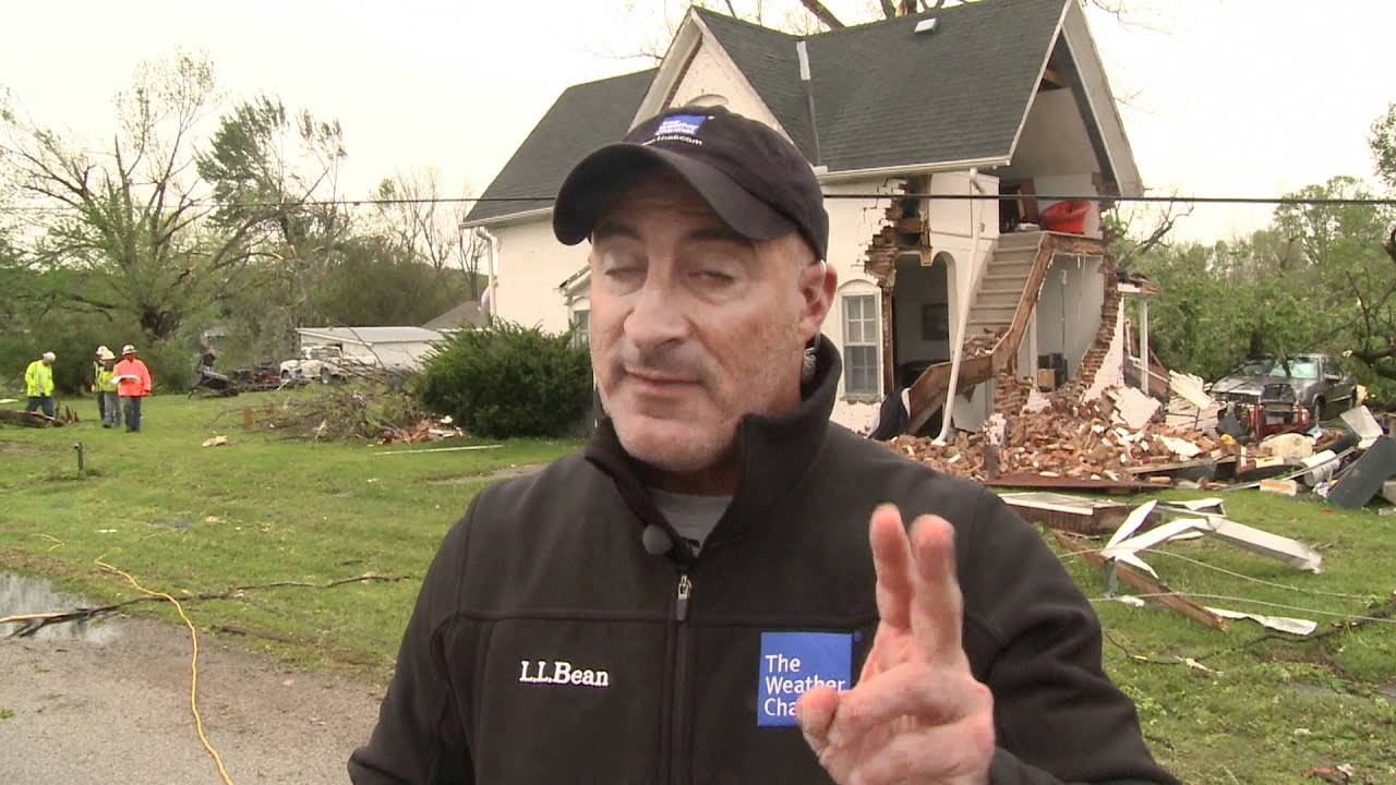 Weather Channel's Jim Cantore in Thurman IA 4.15.12 YouTube