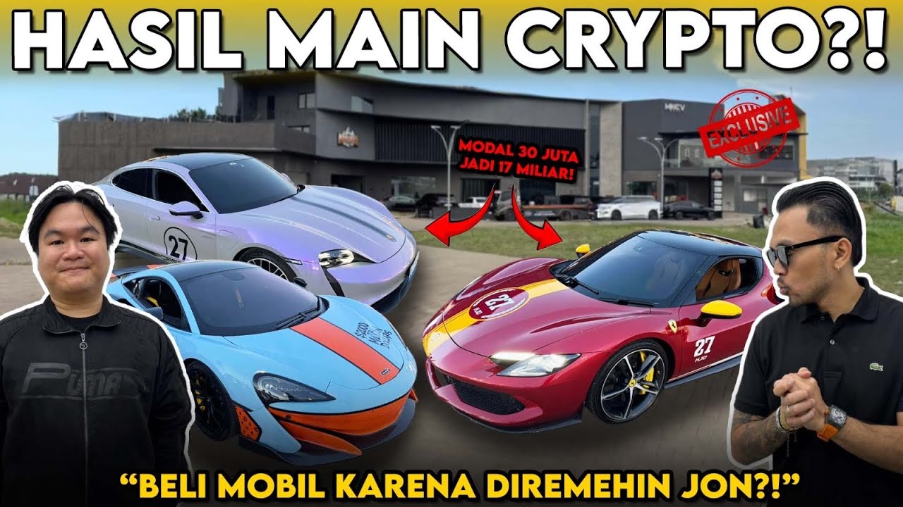 GELEDAH KOLEKSI SUPERCAR KEVIN JONATHAN‼️ UMUR 20 TAHUN UDAH SUKSES BANGET⁉️