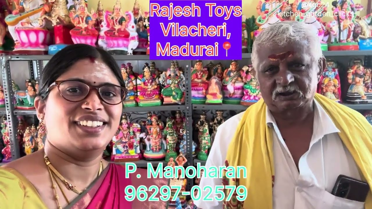 Navaratri Golu Bommai Shopping @Vilacheri, Madurai📍