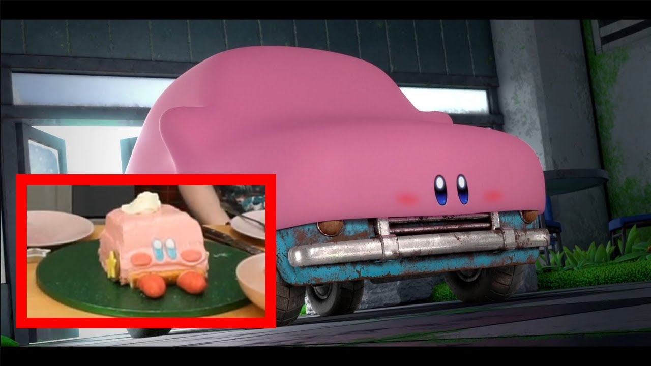 cake and RTGame make the Kirby Car Cake