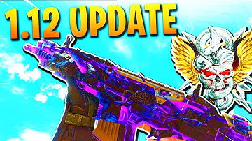 NEW 1.12 UPDATE TODAY! / MASTER PRESTIGE LEVEL 354 / BEST CLASS SETUPS / COD BO4 LIVE
