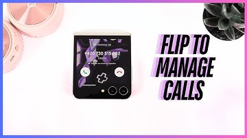 How to Accept Call by Opening Samsung Galaxy Z Flip 5: A Quick Guide