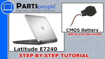 Dell Latitude E7240 CMOS Battery How-To Video Tutorial