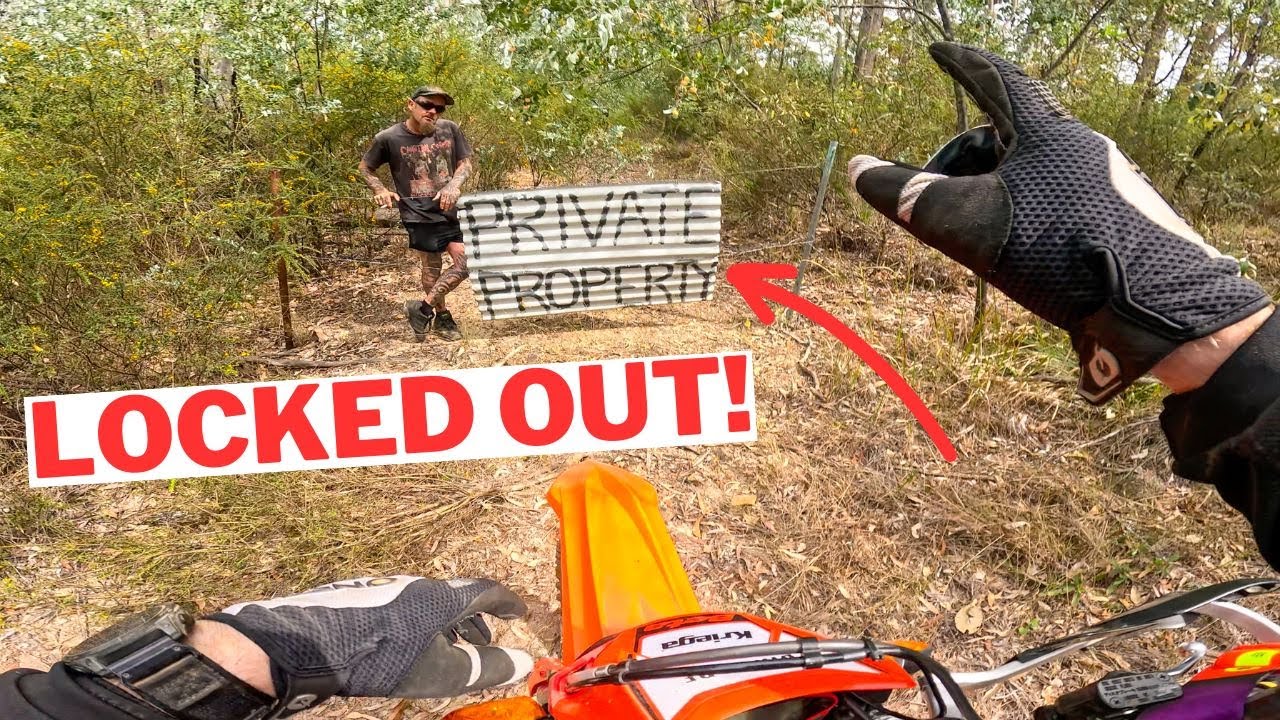 Поездки на мотобайке не всегда проходят по плану | Исследование долины Локьер