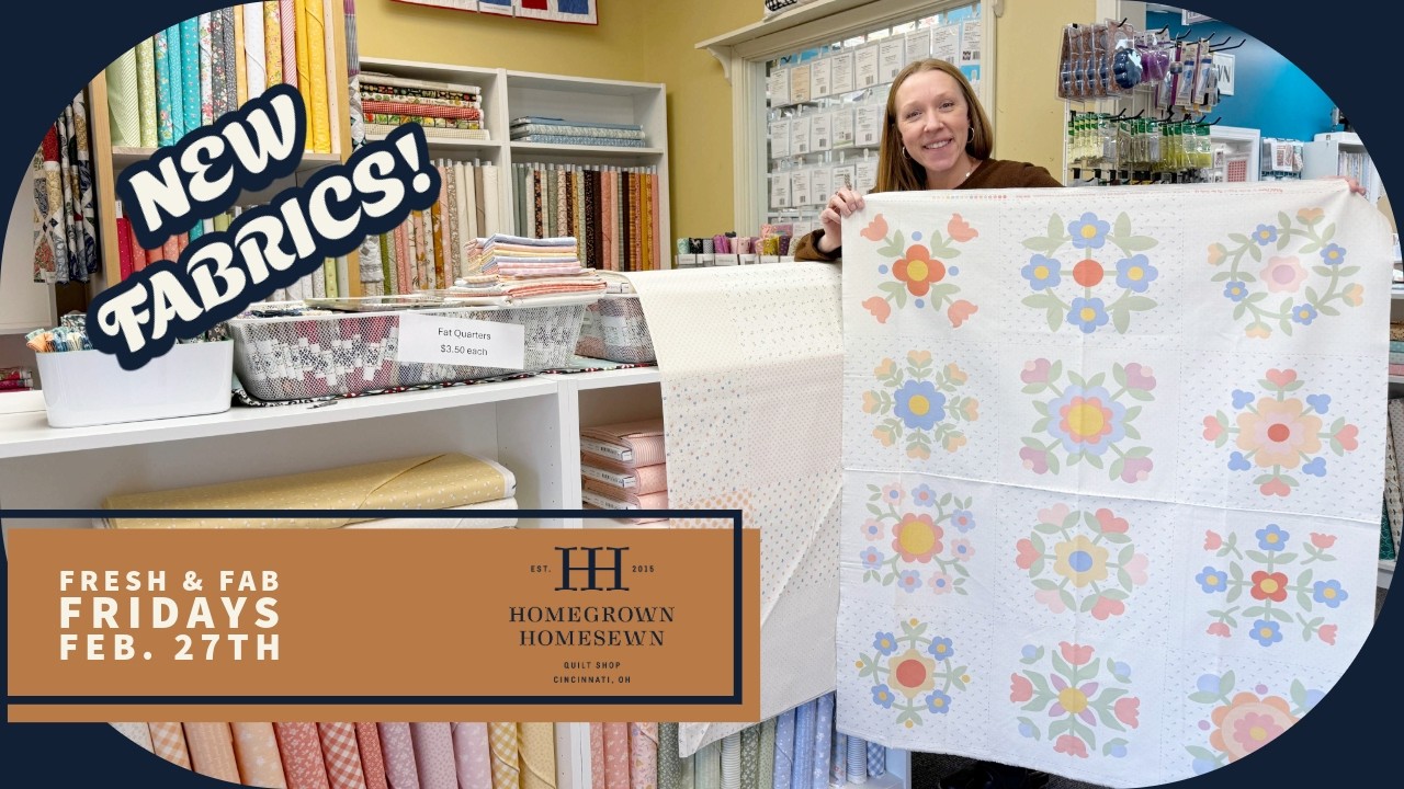 Fresh & Fab Fridays New Fabrics Feb. 27th