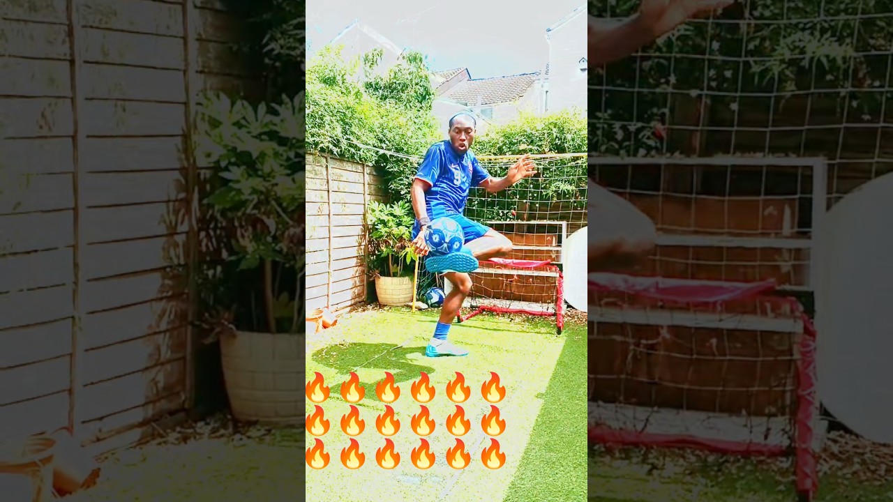 Freestyle football Skills 🔥🏆⚽ #football #soccer #freestyle #rainbowflick #footballskills #shortsfeed