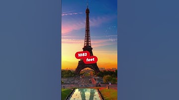 🗼 How Tall is Eiffel Tower?