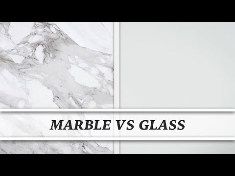 Marble vs Glass | Countertop Comparison