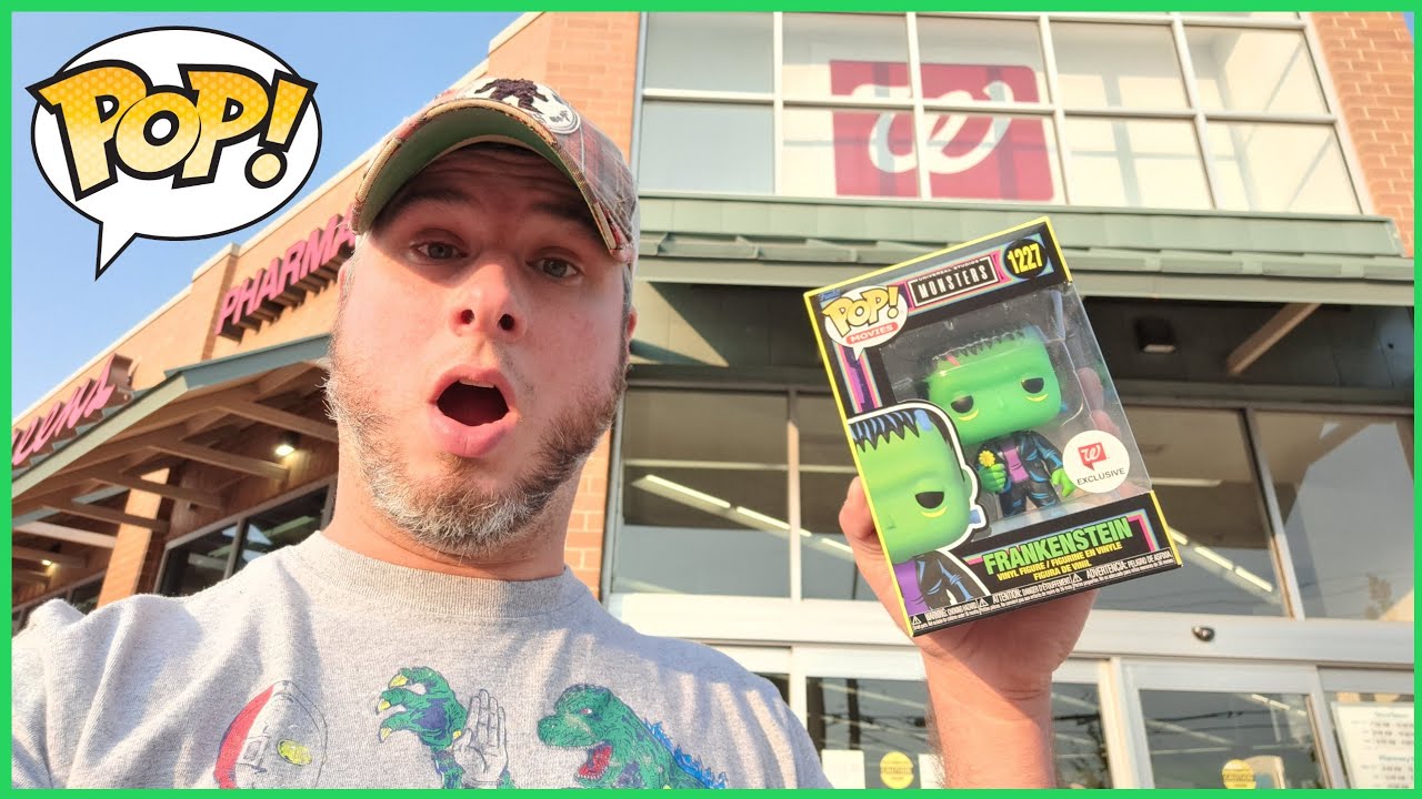 Frankenstein Blacklight Funko POP Creeps Into Walgreens YouTube