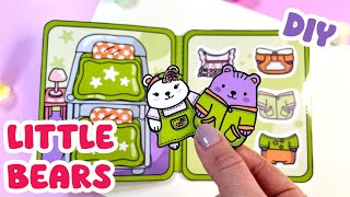 Little Bears dollhouse | DIY for kids