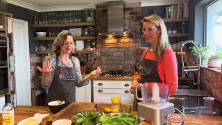 Wild garlic pesto (GF & DF) with Frances Collier from @bodylistics