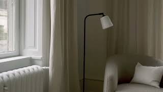 New Works - Material Floor Lamp Opal