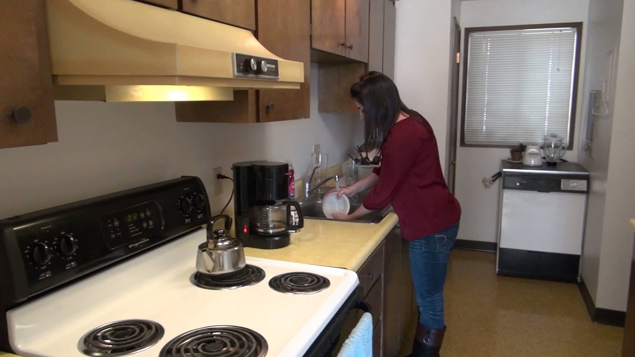 WSU Apartments Chinook Village Two Bedroom YouTube