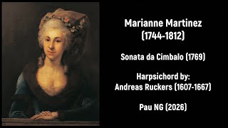 Marianne Martinez 1744-1812 - Sonata Da Cimbalo 1769
