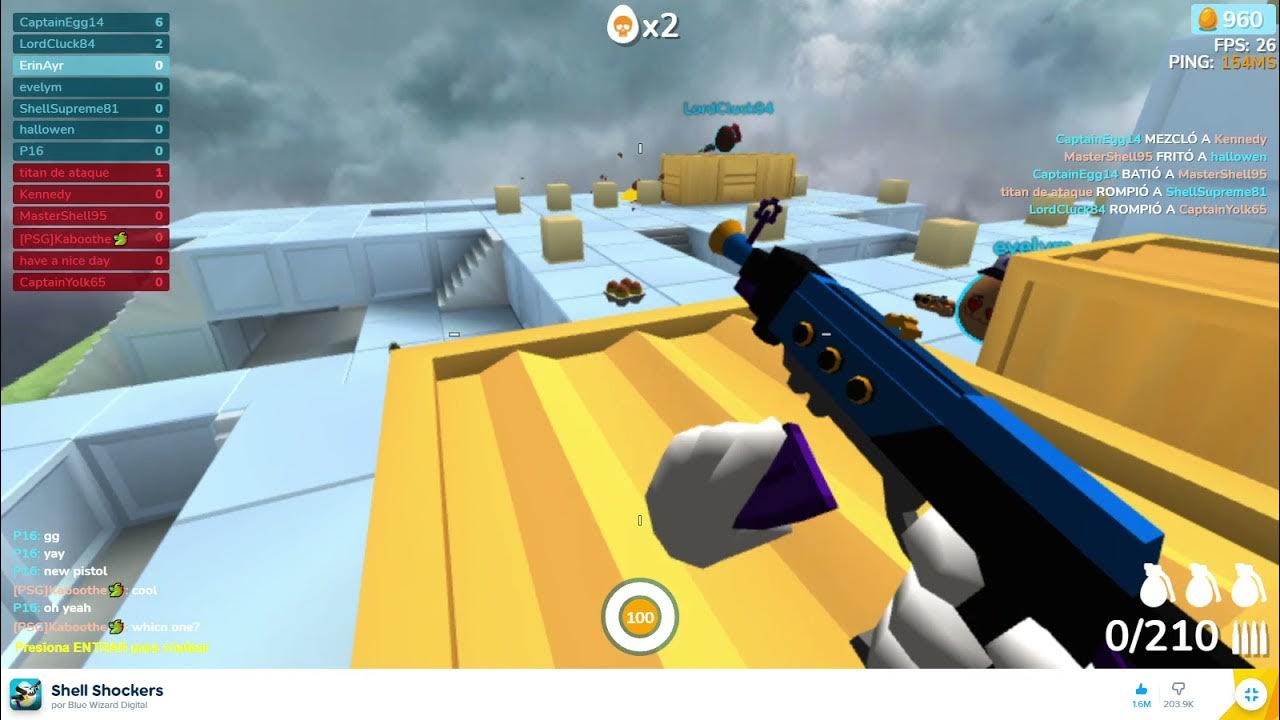 JUGANDO SHELL SHOCKERS EN JUEGOS POKI YouTube