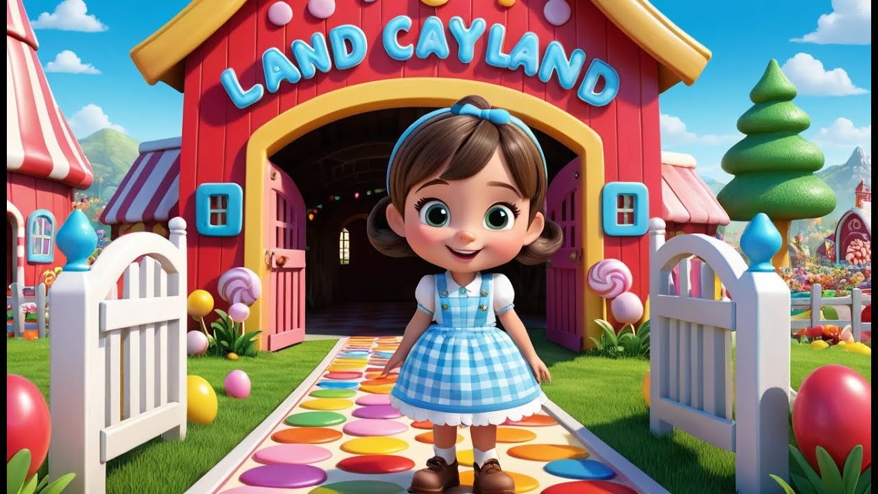 🐄 Old MacDonald’s Candyland Farm 🍬🎶 | Fun Farm Animals & Learning Song for Toddlers