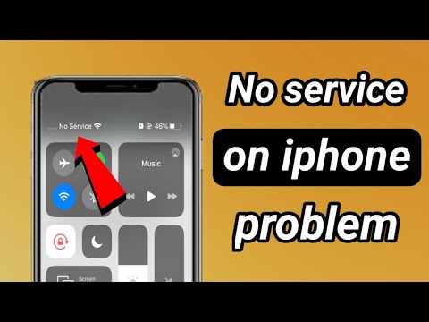 how to fix no service problem on iphone // No service problem on iphone ...