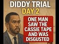 Diddy Trial Day 2. Juror Seen Cassie Video And Was Disturbed. #news #crime #diddy #cassie #music