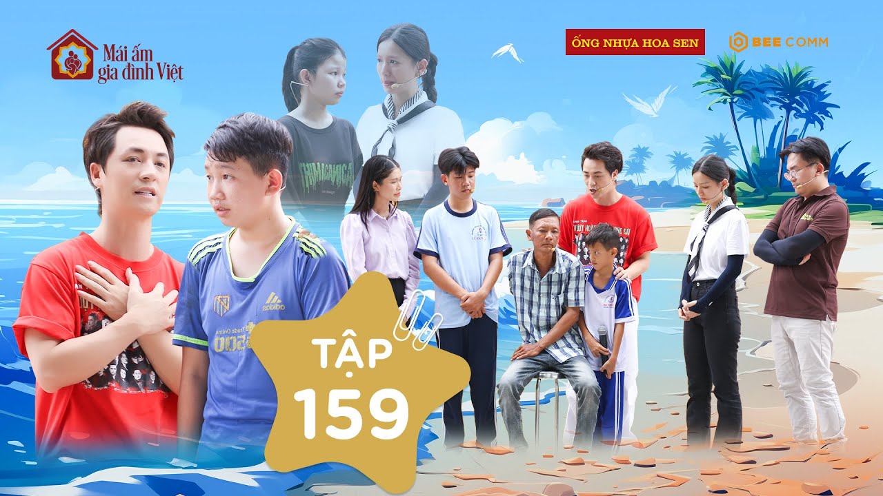 Mái Ấm Gia Đình Việt Tập 159 Hạ Anh nghẹn ngào cảnh chị cả dạy từng con chữ cho em trai nghỉ học sớm