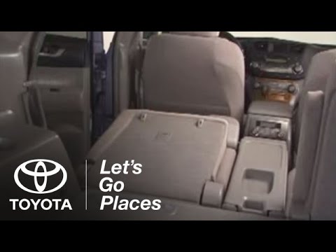 Highlander How-To: Folding the 2nd-Row Rear Seat | 2007 - 2009 Highlander | Toyota - Highlander How-To: Folding the 2nd-Row Rear Seat | 2007 - 2009 Highlander | Toyota