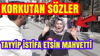 TAYYİP İSTİFA ETSİN MAHVETTİ BİZİ. GÖRÜLMEMİŞ TERS KÖŞE. AĞZINI FENA AÇTI.