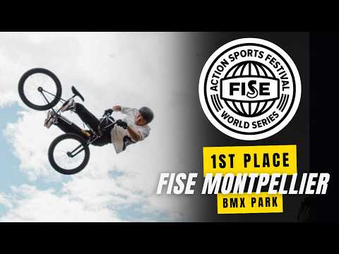 Rimu Nakamura - 1st Place - Final UCI BMX Freestyle Park World Cup Men FISE MONTPELLIER 2026