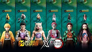Demon Slayer X MLBB Collab LEAKED?! Akaza, Gyomei, Nezuko, Tanjiro, Zenitsu, Inosuke | Mobile Legend
