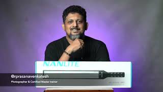 பட்ஜெட் விலையில்  3 in 1 Light  ｜ Nanlite MixWand 18 II RGB Light ｜ Tamil Review. screenshot 1
