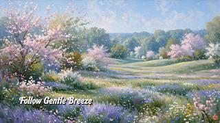Breeze carries quiet joy | Monet Secret Garden | Soft Celtic Ambient | Relaxing Ambient