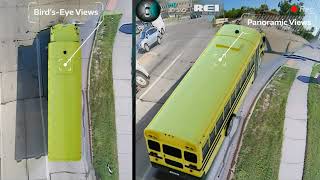 School Bus - REI 3D 360º HD Surround View Camera System