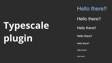 Typescale plugin Figma #figma #typography #plugins
