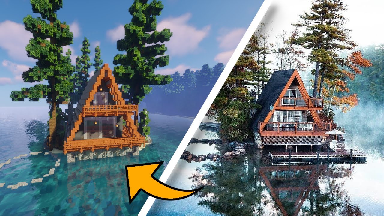 Domek letniskowy The Oliver Lodge - Minecraft - YouTube