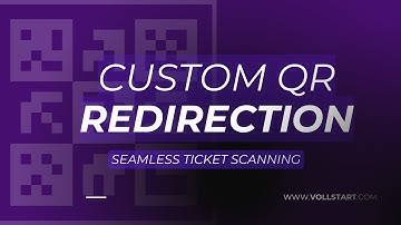 Customize QR Code Redirection | Event Ticket with Ticket Scanner
