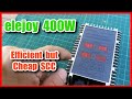 Elejoy 400w efficiency test vs srne solar charge controller