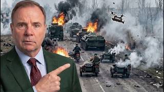 Russia Sends Motorcycles & Armored Convoy Into Kramatorsk — Wiped Out in 5 Min! Ben Hodges.