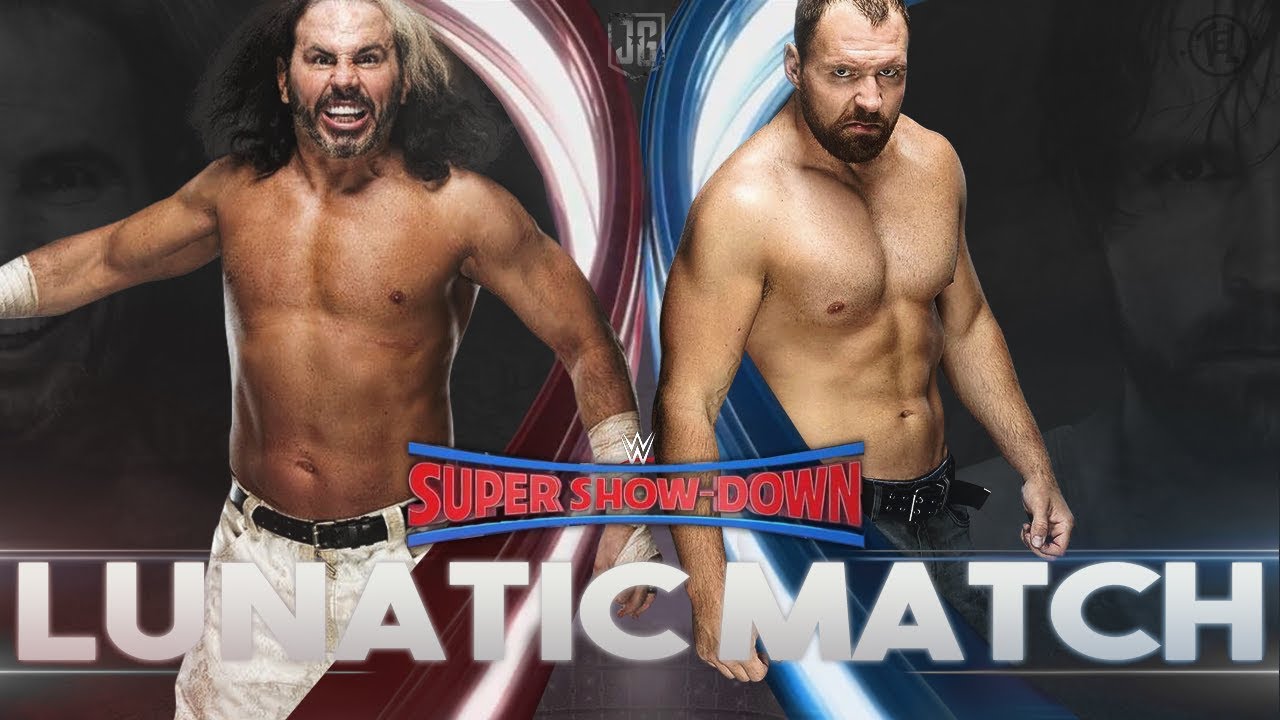 Wwe Super Show Down Match Card Remake 2018 Psd Y Partes By Jika