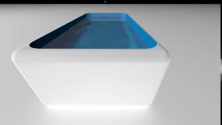 Water Drops With Splash Ripples create using C4D
