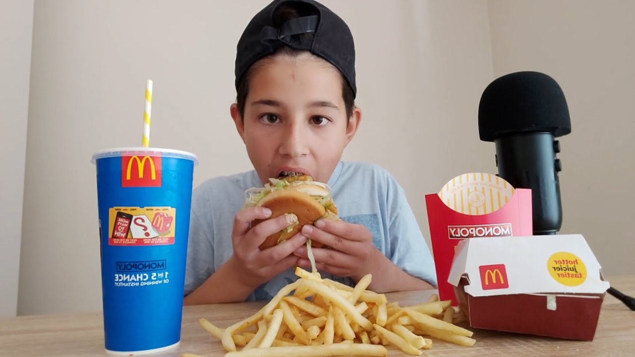 *ASMR* MCDONALDS McChicken BIG MAC MONOPOLY SERIES || Taylan ASMR