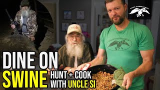 DINE on SWINE | Uncle Si's HUNT and COOK  Jambalaya Recipe