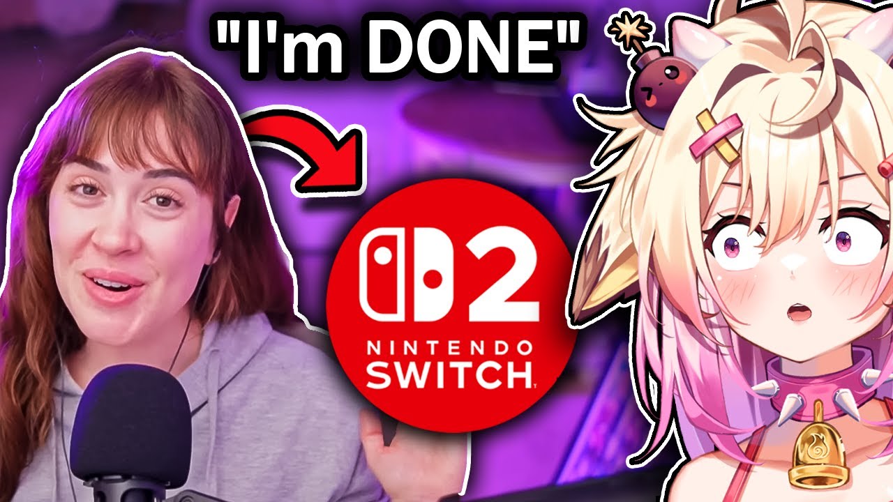 Nintendo Switch 2 is the LAST STRAW | Rosiebellmoo Reacts To TheBackgroundNPC