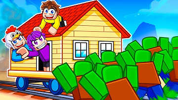 Turning the Train into Our HOUSE in Dead Rails!