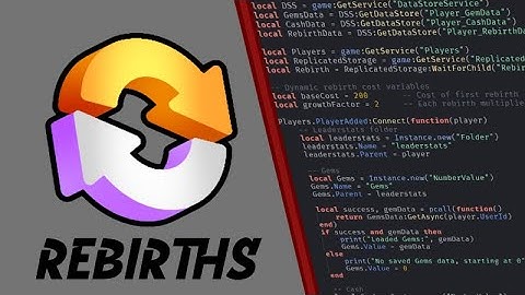 How To Make A Rebirth System - Roblox Studio