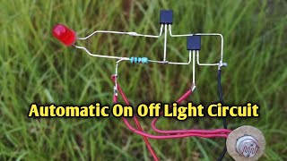 कैसे बनाएं Automatic On Off Light Circuit | दिनमे Off रातमे On | Using Transistor