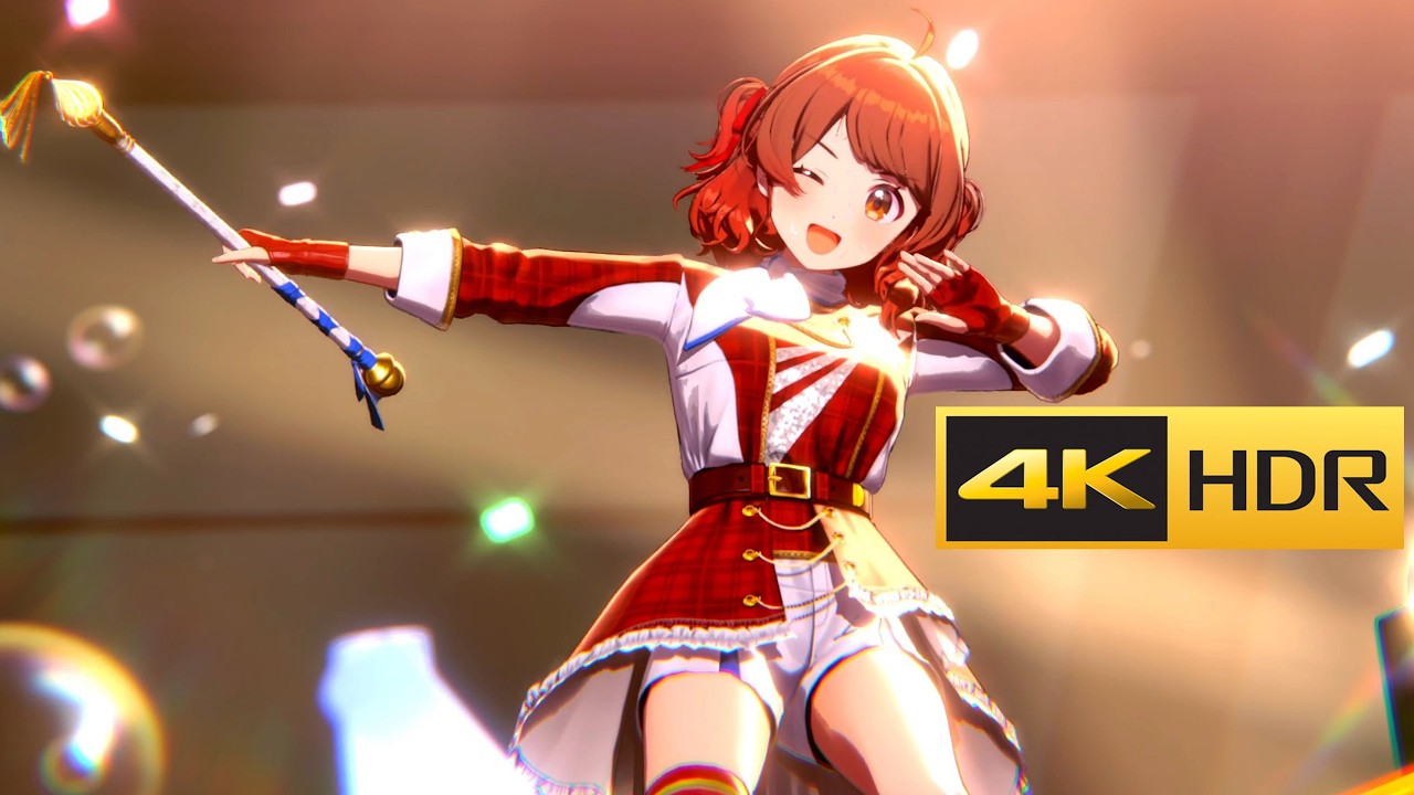 4K HDR「真っ白いページと水彩の主人公」(花海佑芽 STEP 3 SSR)【学