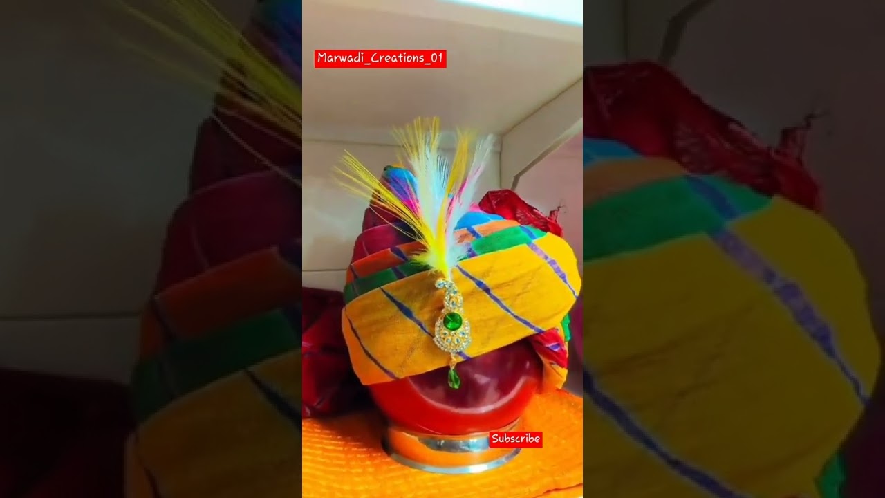 rajasthani safa fashion // marwadi_creations_o1 