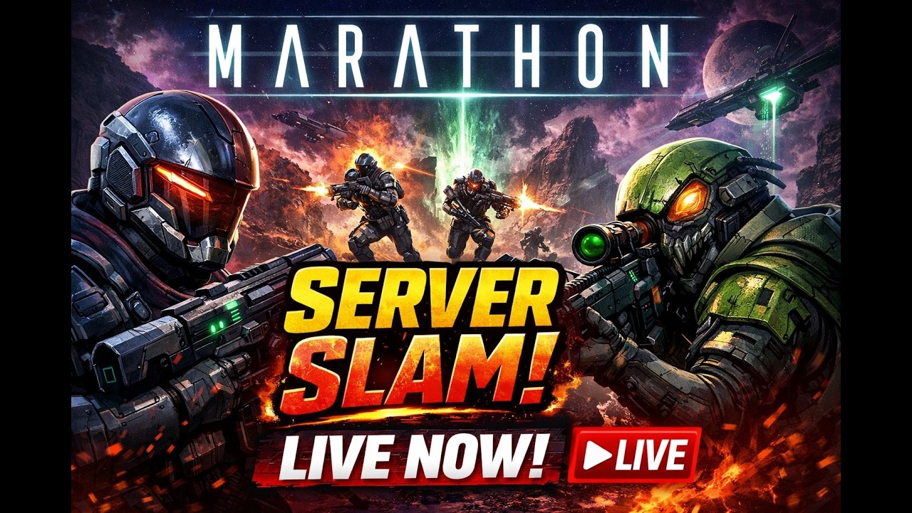 Marathon Server Slam LIVE 🎮 New Game, New Pain… SEND HELP 😭