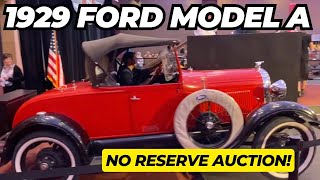 1929 Ford Model A Deluxe Roadster NO RESERVE AUCTION! by Auto Worxs 262 views 4 months ago 2 minutes, 44 seconds