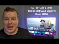 TCL 5 Series 4K QLED 65S546 GREAT TV!!