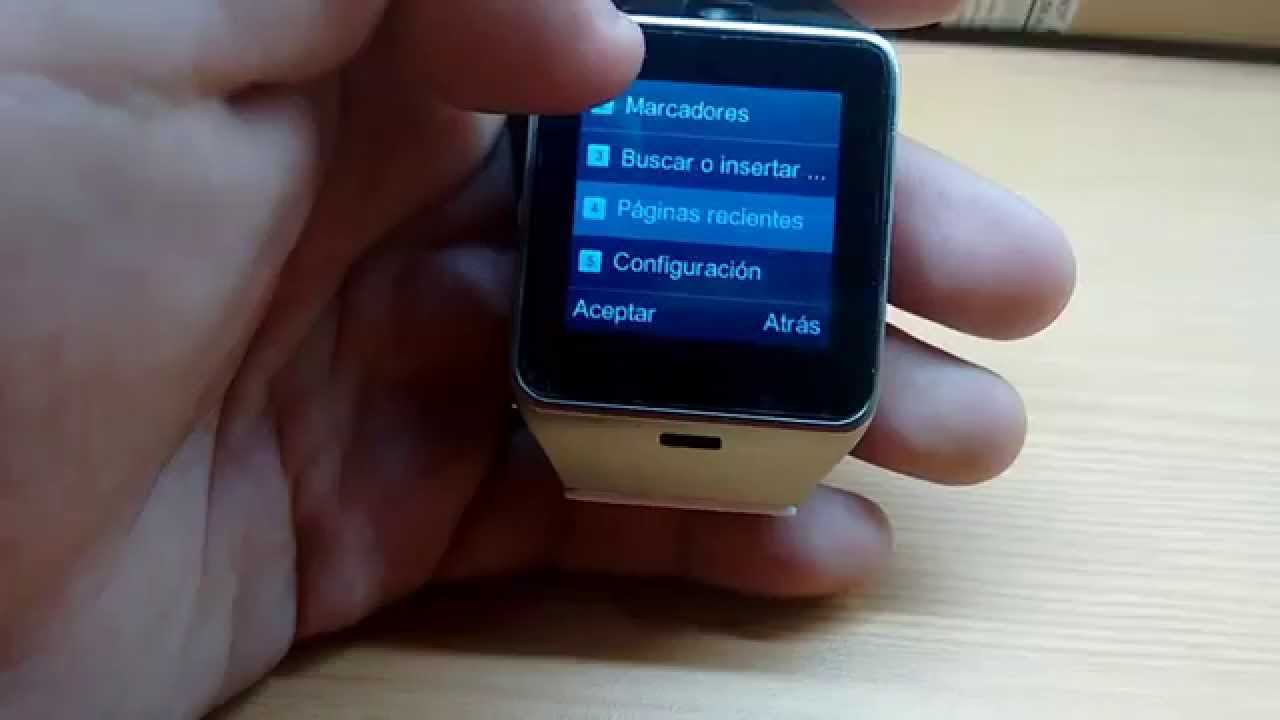 How to on internet in smart watch dz09